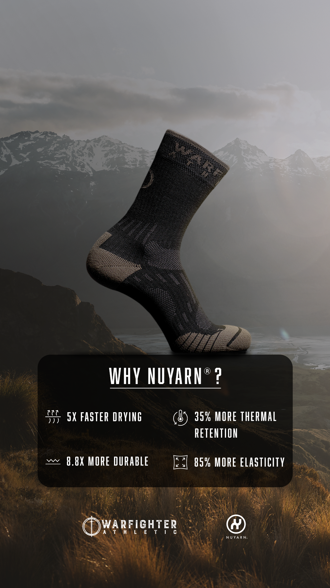 TACTICAL TRAINING SOCK - BLACK