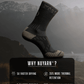 Warfighter Athletic Tactical Training Sock - Black
