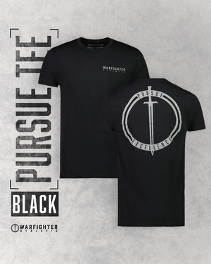 Pursue Tshirt Warfighter Black